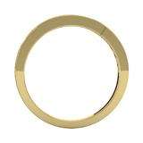 0.55 Carat (ctw) 10K Yellow Gold Round Diamond Ladies Anniversary Wedding Band Enhancer Guard Ring 1/2 CT