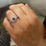 1.00 Carat (ctw) 14k White Gold Round Diamond Ladies Bridal Semi Mount Engagement Ring (No Center Stone) 1 CT