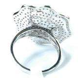 2.15 Carat (ctw) 14k White Gold Round Diamond Ladies Cocktail Right Hand