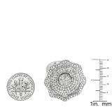 2.15 Carat (ctw) 14k White Gold Round Diamond Ladies Cocktail Right Hand