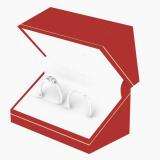 0.40 Carat (ctw) 14k White Gold Round Diamond Ladies Bridal Engagement Ring Set