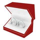 0.55 Carat (ctw) 10K White Gold Round Diamond Ladies Bridal Engagement Ring Set