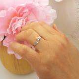 0.25 Carat (ctw) 14k White Gold Round Diamond Ladies 3 Stone Engagement Promise Ring 1/4 CT