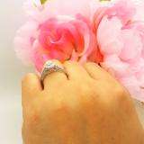 0.80 Carat (ctw) 14K White Gold Round Diamond Ladies Bridal Halo Style Engagement Ring 3/4 CT