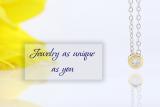 0.05 Carat (ctw) 18k Yellow Gold Round Diamond Bezel Solitaire Small Ladies Pendant 1/20 CT 18 INCH chain