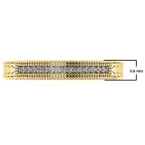 0.20 Carat (ctw) 10K Yellow Gold Round Diamond Ladies Vintage Style Anniversary Wedding Milgrain Stackable Band 1/5 CT