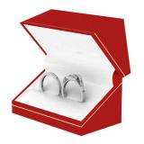 0.55 Carat (ctw) 10k White Gold Round Diamond Ladies Bridal Engagement Ring Matching Band Set