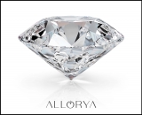 ALLORYA IGI Certified 2.00 Carat Single Loose Round Lab Grown White Diamond (Color E or Better & Clarity VS2)