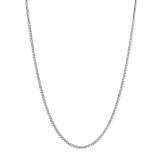 1.97 Carat (ctw) 14K White Gold Round Cut Diamond Tennis Necklace 2 CT