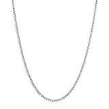1.98 Carat (ctw) 14K White Gold Round Cut Diamond Tennis Necklace 2 CT
