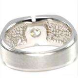 0.75 Carat (ctw) 14K REAL ROUND DIAMOND MENS WEDDING BAND RING