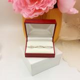 0.36 Carat (ctw) Plated Sterling Silver Round White Diamond Men & Womens Micro Pave Engagement Ring Trio Bridal Set 1/3 CT