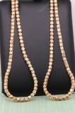 16.50 Carat (ctw) Round White Diamond Ladies Elongated Teardrop Earrings 18K Yellow Gold
